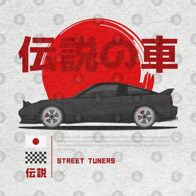 Tuner Black S13 JDM by GoldenTuners